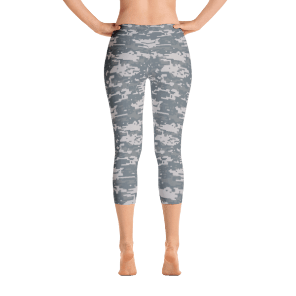 USA Women’s Digital Camouflage Capri Leggings - What Devotion - Coolest ...