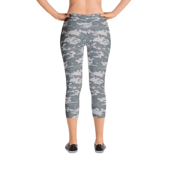 USA Women’s Digital Camouflage Capri Leggings - What Devotion - Coolest ...