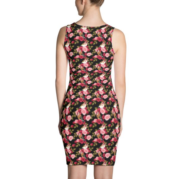 Goldfinch and Roses Dress - What Devotion - Coolest Online Fashion Trends