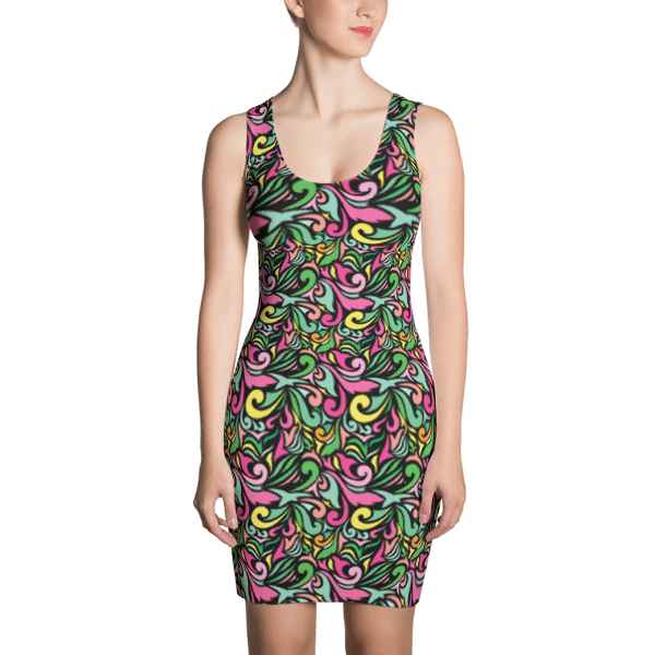 Colorful Eye catching Oriental Ornaments Dress - What Devotion ...