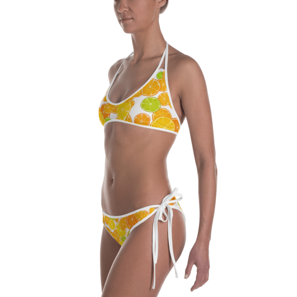 oranges bathing suit