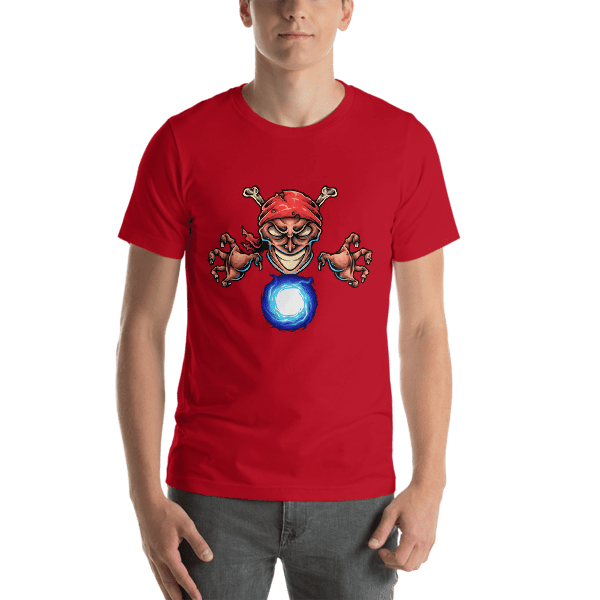 Pirate Magician Short Sleeve Unisex T-Shirt - What Devotion - Coolest ...