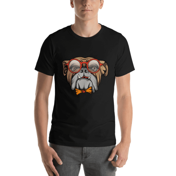 Smart Bulldog Short Sleeve Unisex T-Shirt - What Devotion - Coolest ...