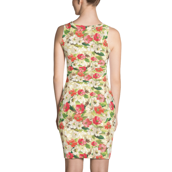 Women’s Fashion Spring Flowers Dress - What Devotion - Coolest Online ...