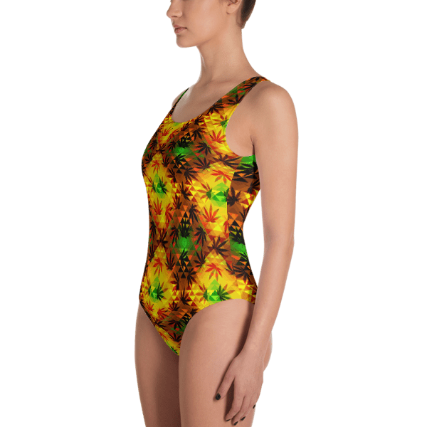 marijuana bathing suit