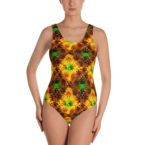 weed swimsuit