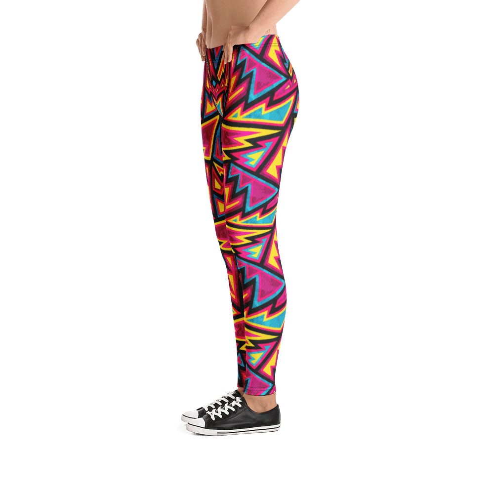 Colorful Workout Leggings | Vibrant Fashion Yoga Leggings - What ...