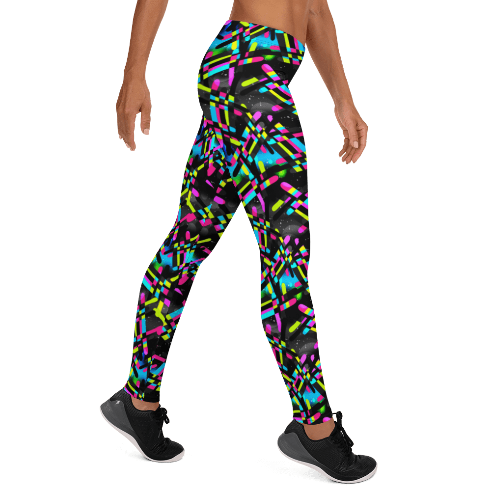 printed tights and leggings
