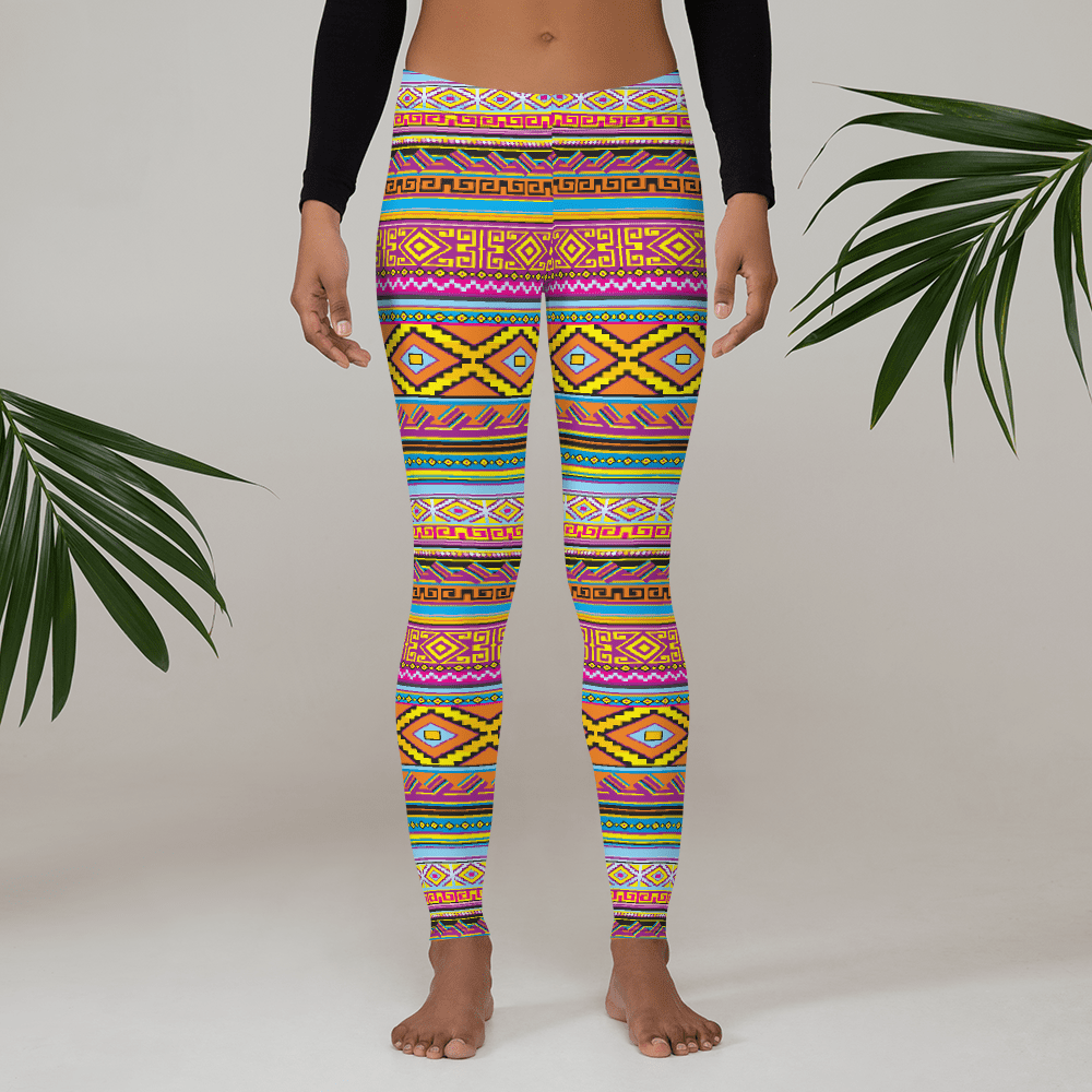 Rainbow Zebra Stripes Plus Size Leggings for Women High Waist Workout Yoga  Pants at  Women's Clothing store