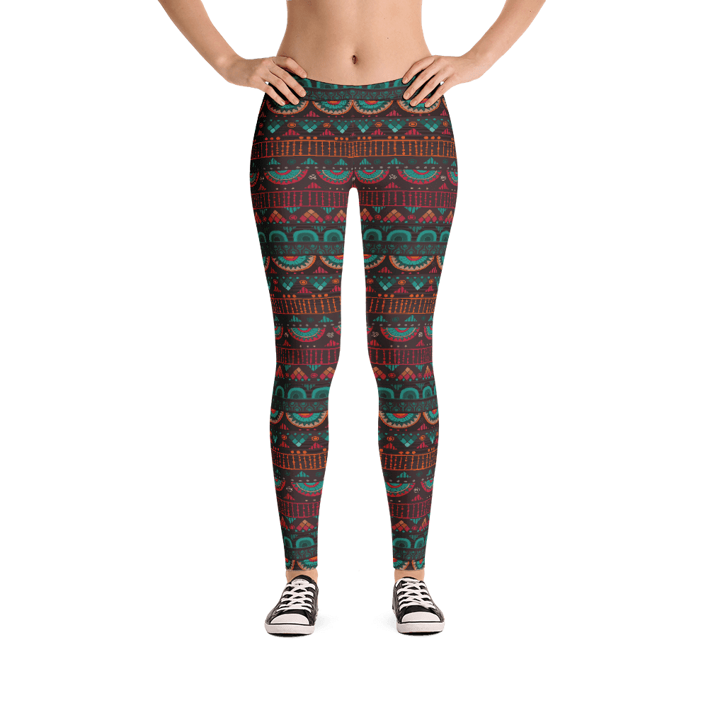 Printed high waist leggings & Yoga pants for workouts | Athlizur
