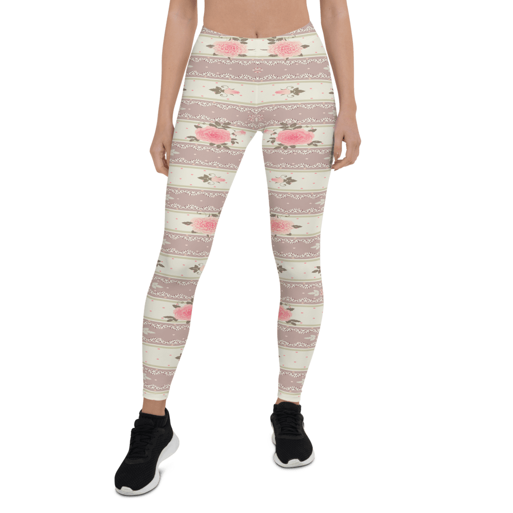 extra comfy flowers push up leggings wow floral butt lifting legging outfits 5