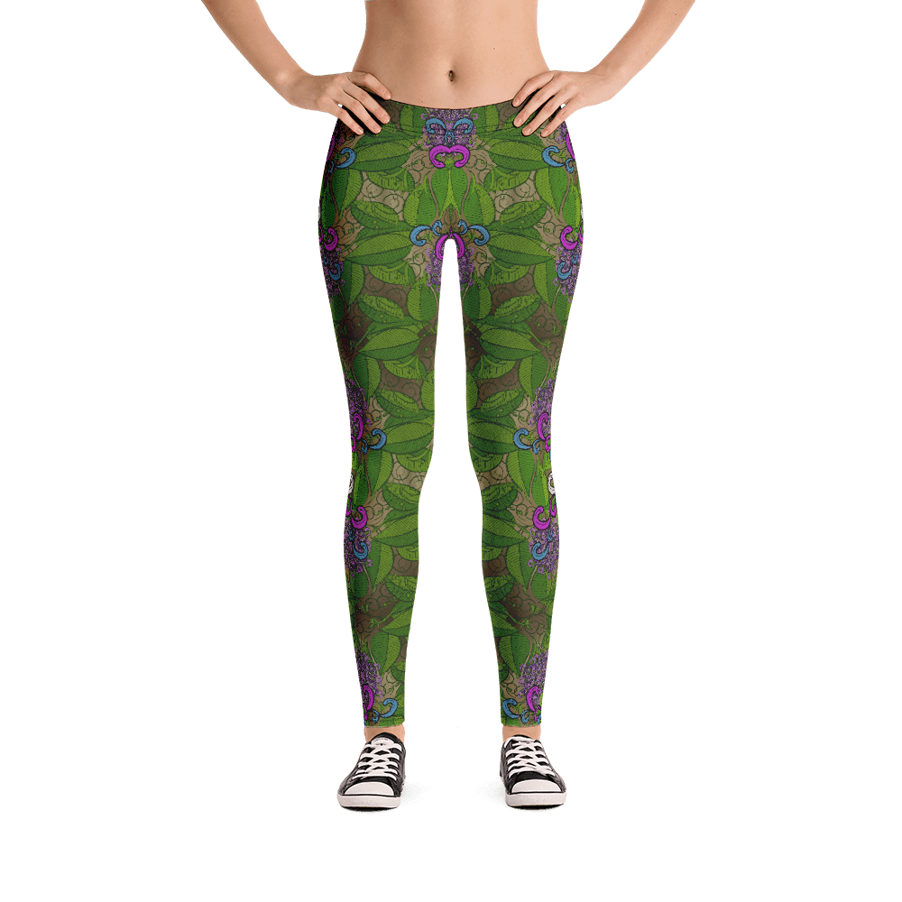 I Will Make You Mine Yoga Pants - Best Floral Gym Workout Yoga Pants ...