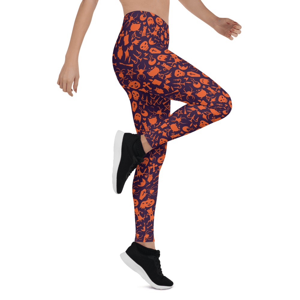 Ultimate Halloween Party Leggings Spooky Devil Leggings What Devotion Coolest Online