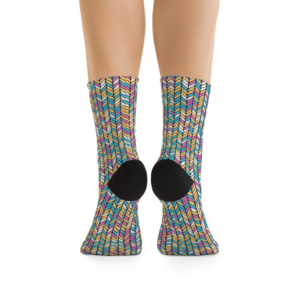 Cool Tribal Print Socks - What Devotion - Coolest Online Fashion Trends