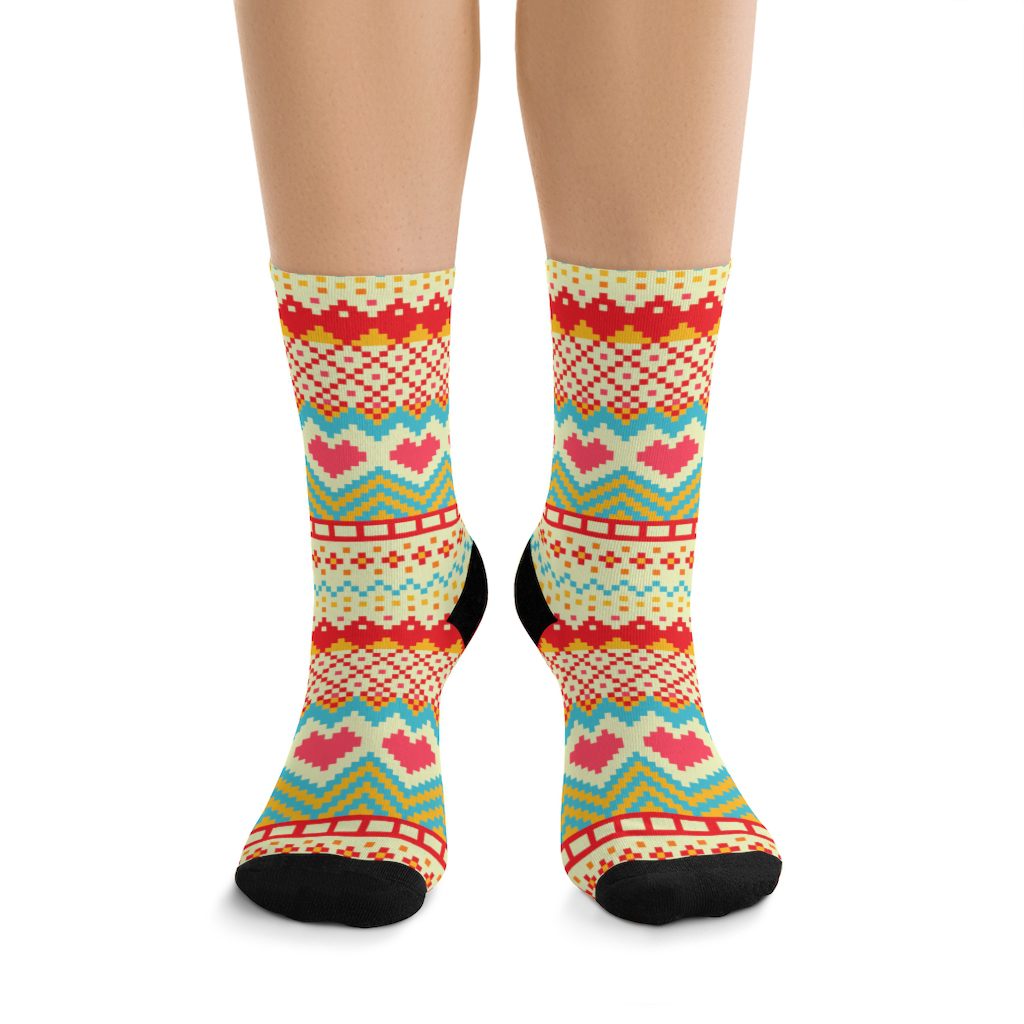 Lovely Affection Socks - What Devotion - Coolest Online Fashion Trends