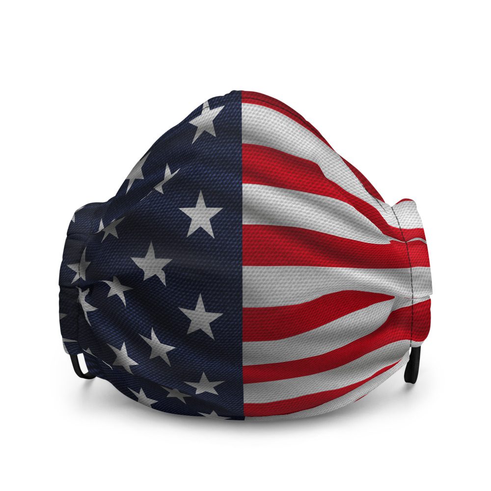American Flag Face Mask - America Flag Face Shield